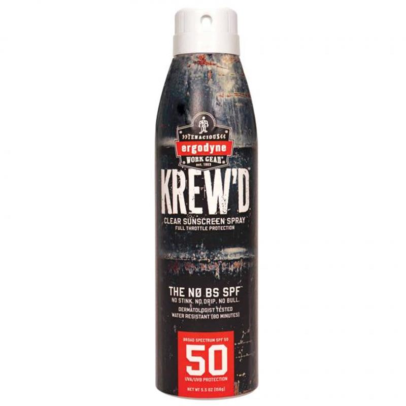 KREW’D SPF 50 SUNSCREEN SPRAY 5.5 OZ - Kamps Pallets